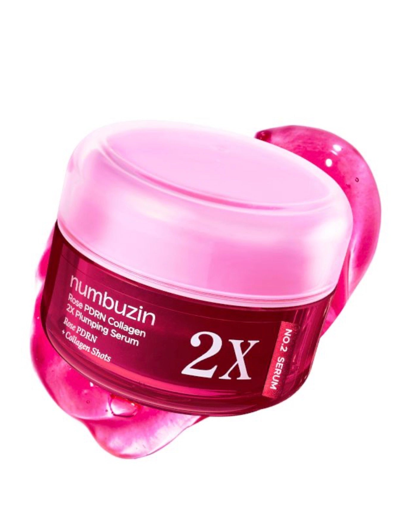Numbuzin - No.2 Rose PDRN Collagen 2X Plumping Serum, 30ml