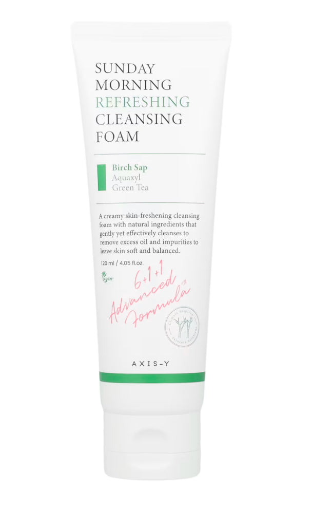 💦AXIS-Y - Sunday Morning Refreshing Cleansing Foam 120ml