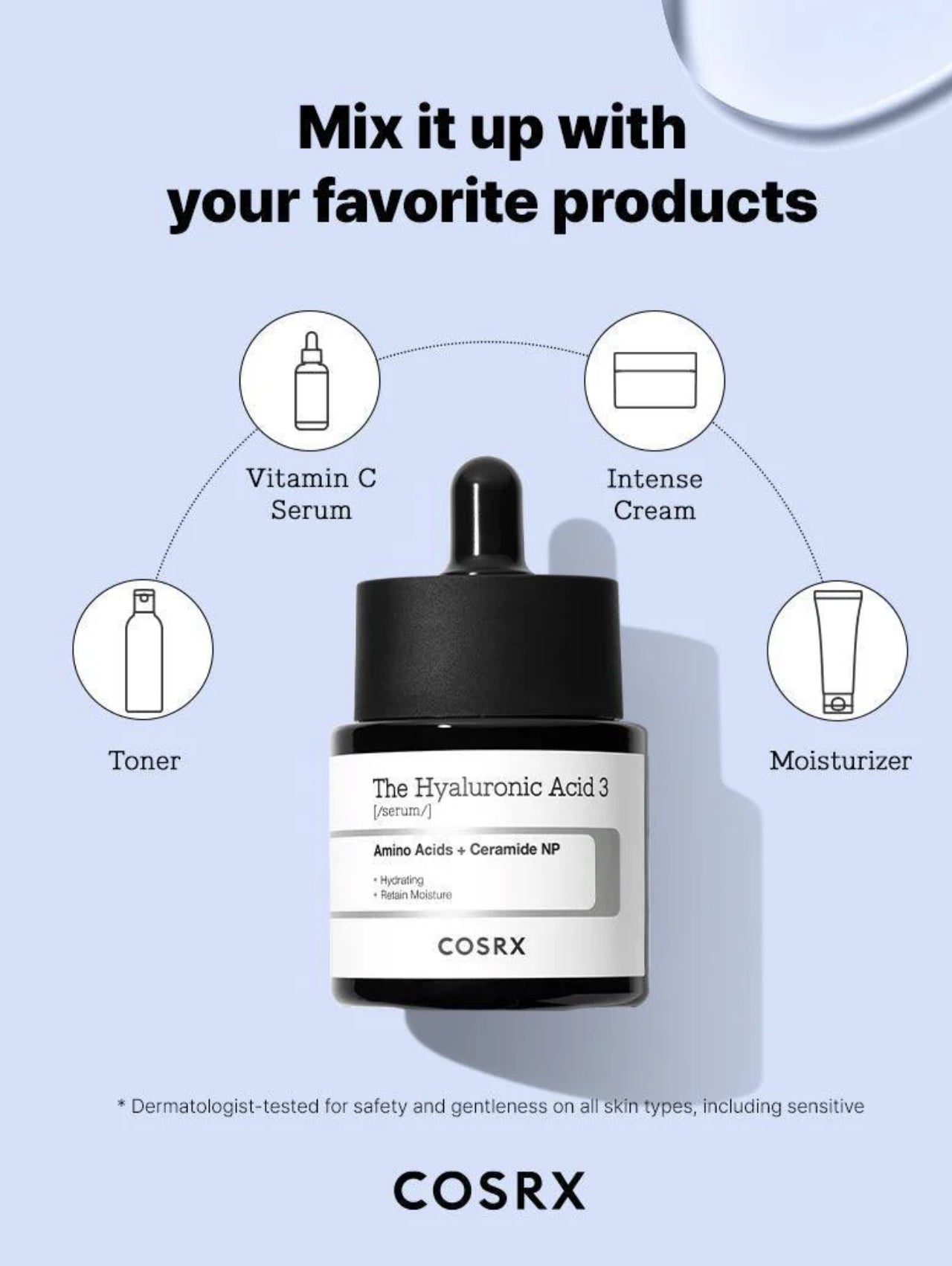 💓COSRX The Hyaluronic Acid 3 Serum 20ml
