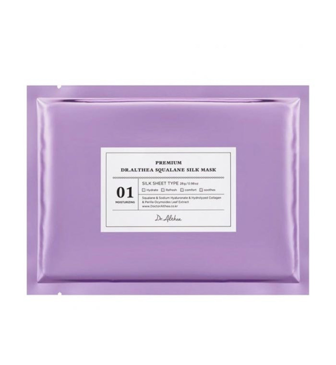  Dr. Althea Squalane Silk Mask – 1ea x 28g