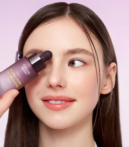 🫐EQQUALBERRY PURPLE
PDRN PORE MINIMIZING SERUM 30ml