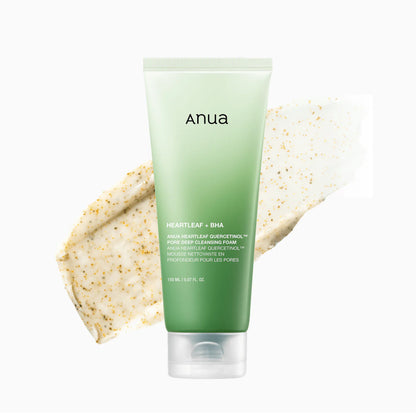 🧽Anua HEARTLEAF QUERCETINOL PORE DEEP CLEANSING FOAM
150ml