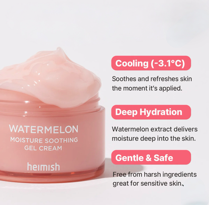 Heimish - Watermelon Moisture Soothing Gel Cream, 110ml