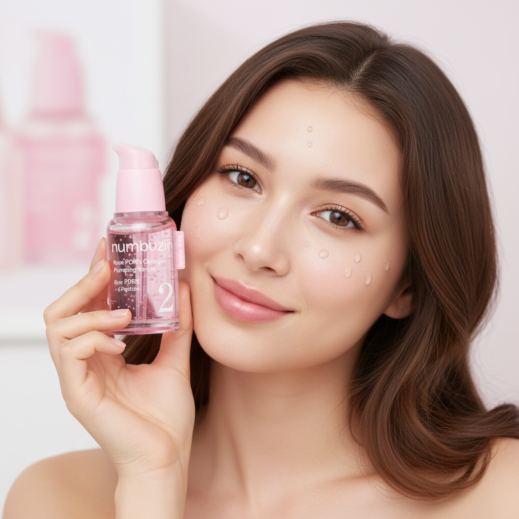 Numbuzin - No.2 Rose PDRN Collagen Plumping Serum, 30ml