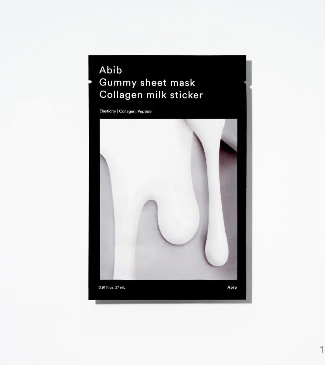 🤍ABIB - Gum Sheet Mask Collagen Milk Sticker - 1ea