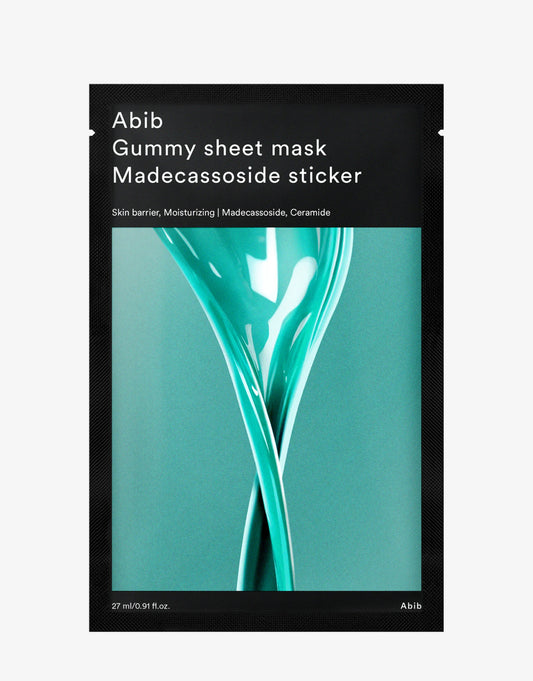 🤖Abib - Gummy Sheet Mask Madecassoside Sticker - 27m