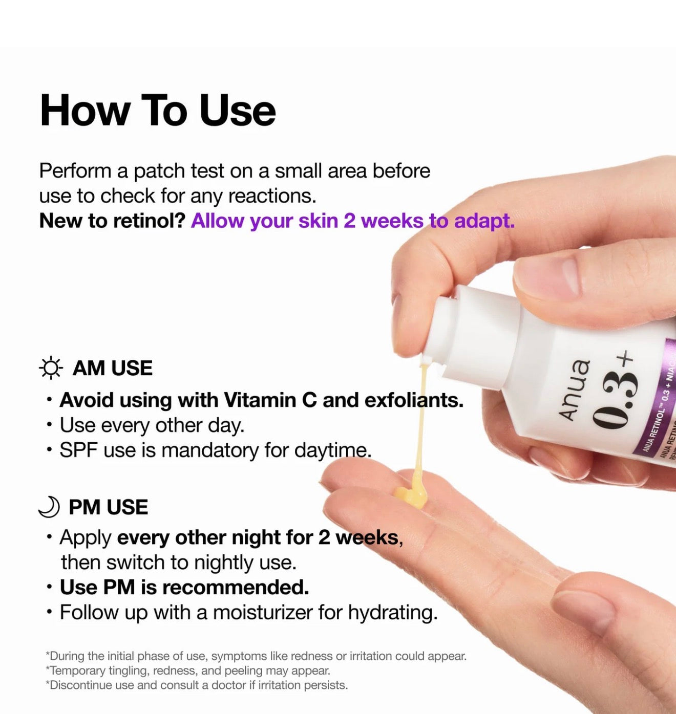 Anua - Nano Retinol 0.3% + Niacin Renewing Serum, 30ml
