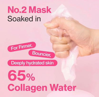 Numbuzin - No.2 Rose PDRN Collagen Plumping Sheet Mask