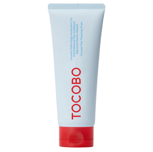🥥 TOCOBO – Coconut Clay Cleansing Foam (150 ml) 🥥