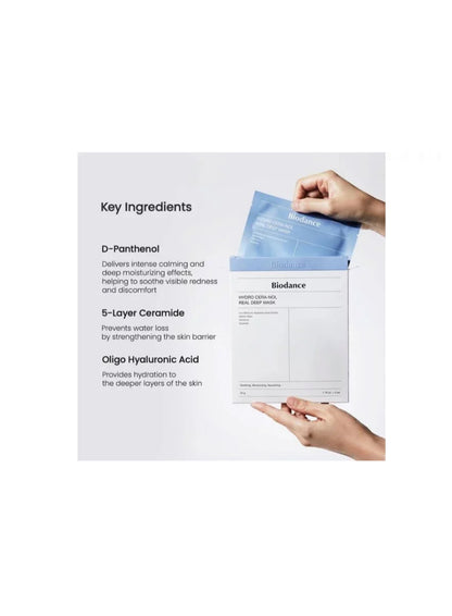 Biodance Hydro Cera-Nol Real Deep Mask 34g x 4pcs