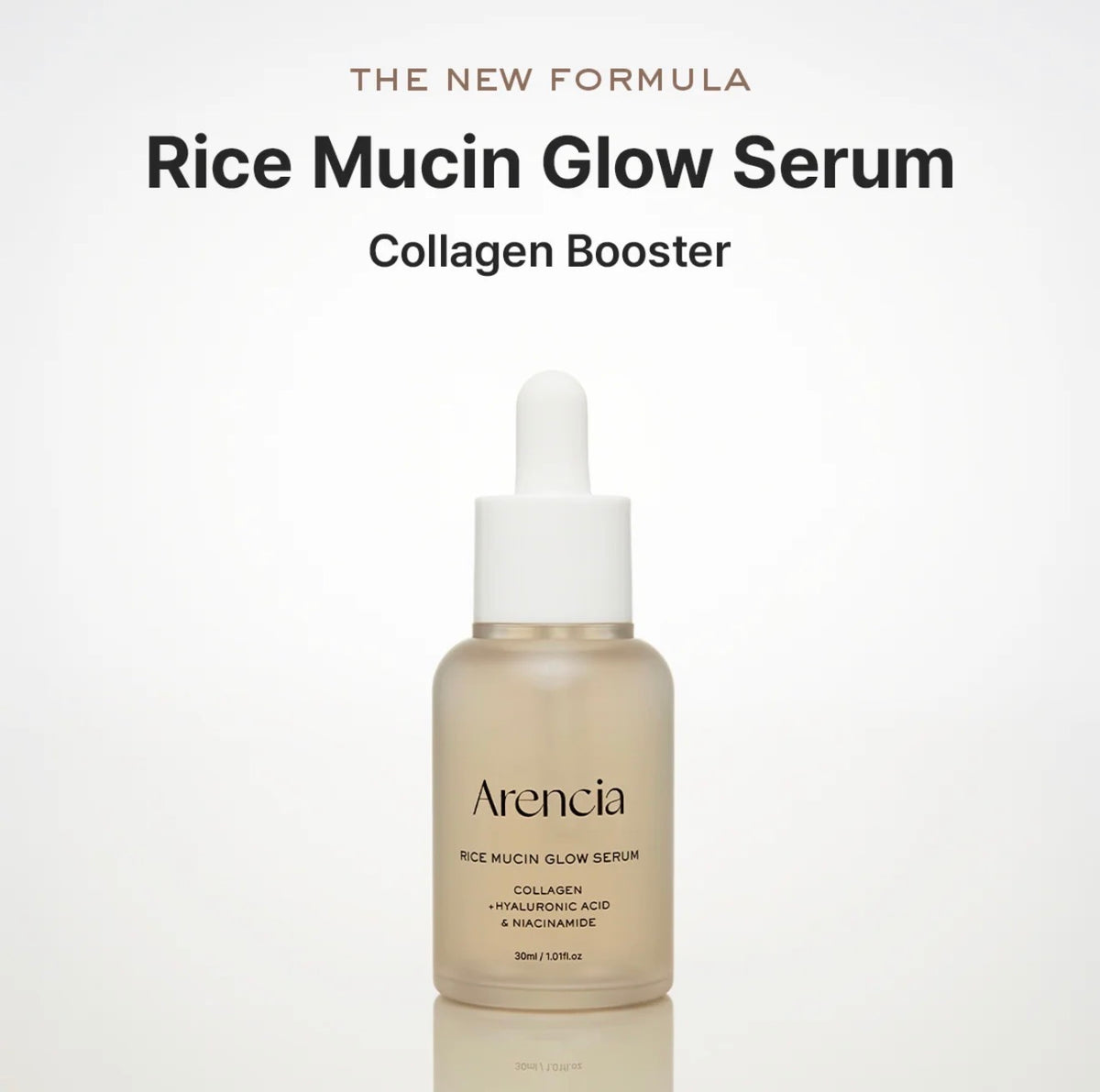 Arencia - Rice Mucin Glow Serum, 30ml