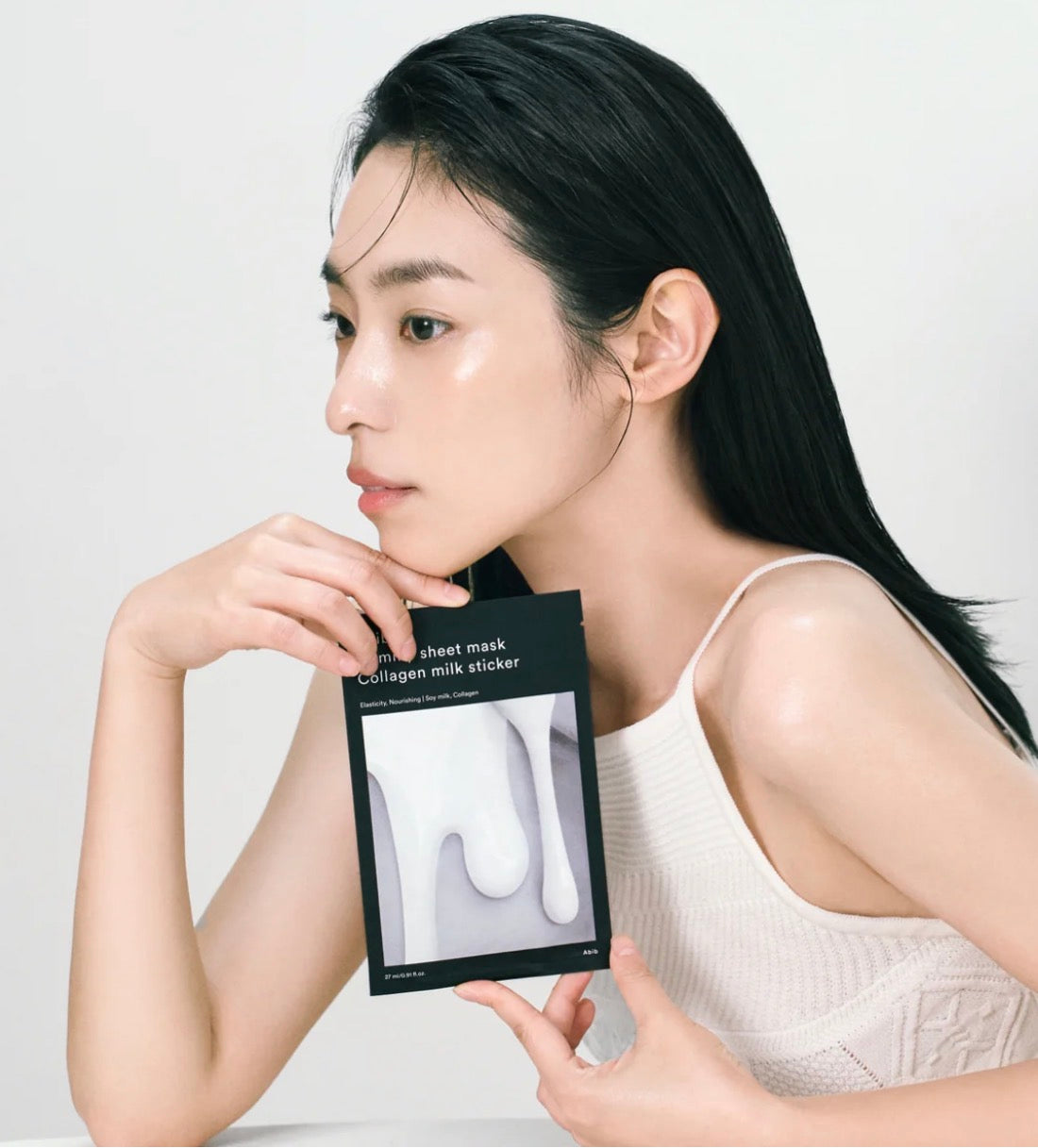 🤍ABIB - Gum Sheet Mask Collagen Milk Sticker - 1ea