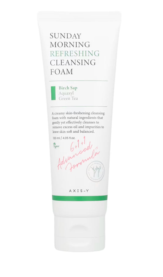 💦AXIS-Y - Sunday Morning Refreshing Cleansing Foam 120ml