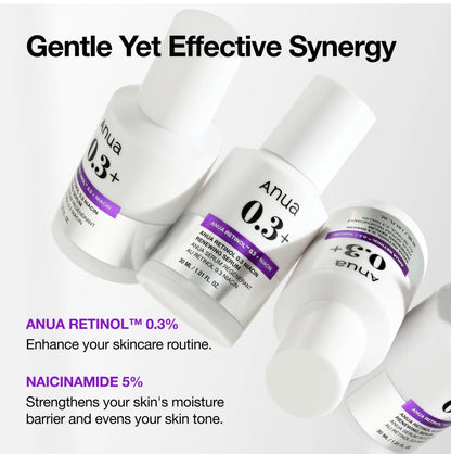 Anua - Nano Retinol 0.3% + Niacin Renewing Serum, 30ml