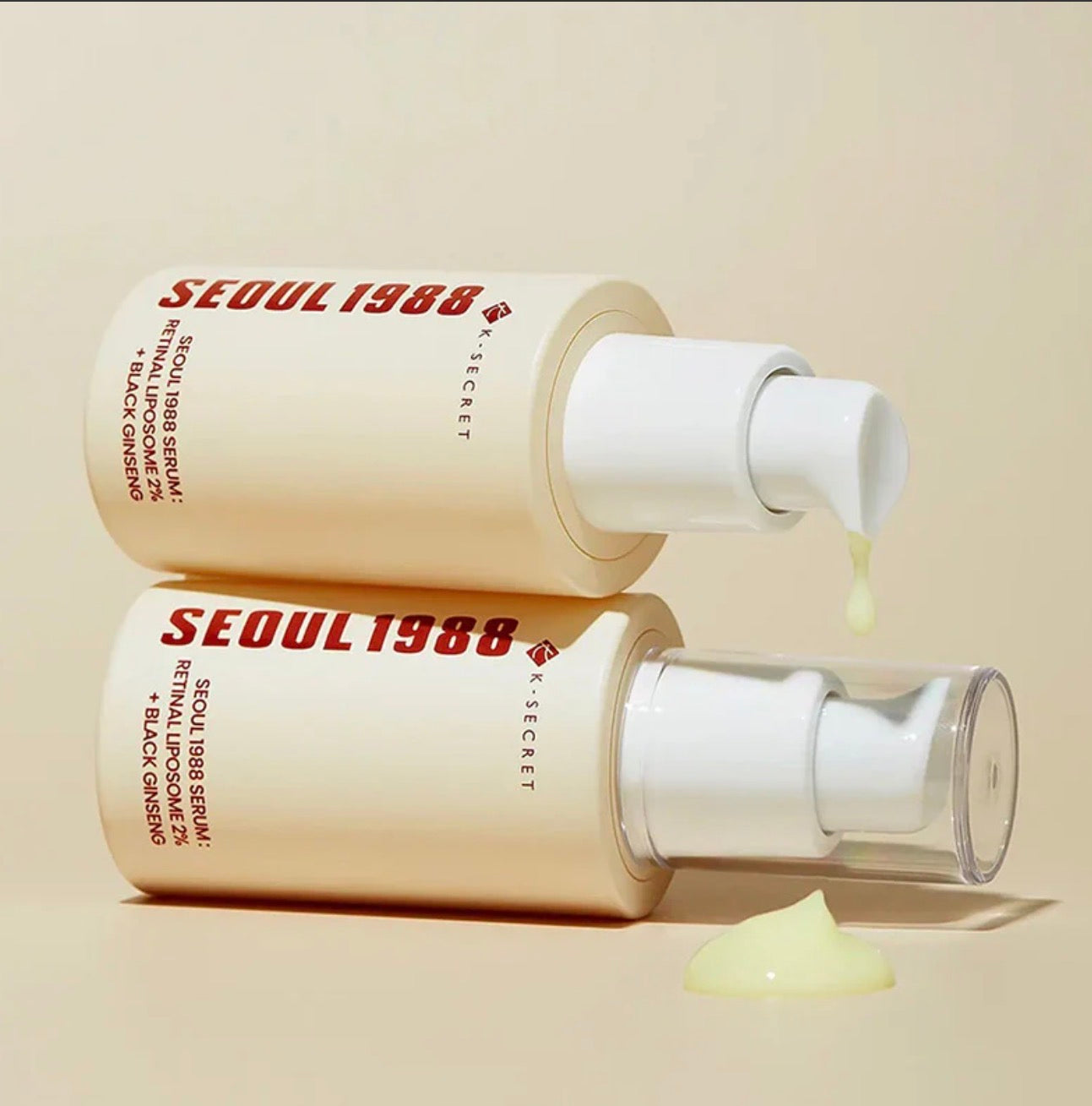 🌴K-SECRET - SEOUL 1988 Serum : Retinal Liposome 2% + Black Ginseng - 30ml