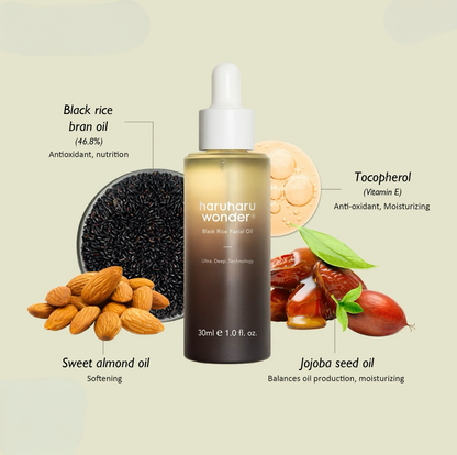 Haruharu Wonder - Black Rice Facial Oil, 30ml