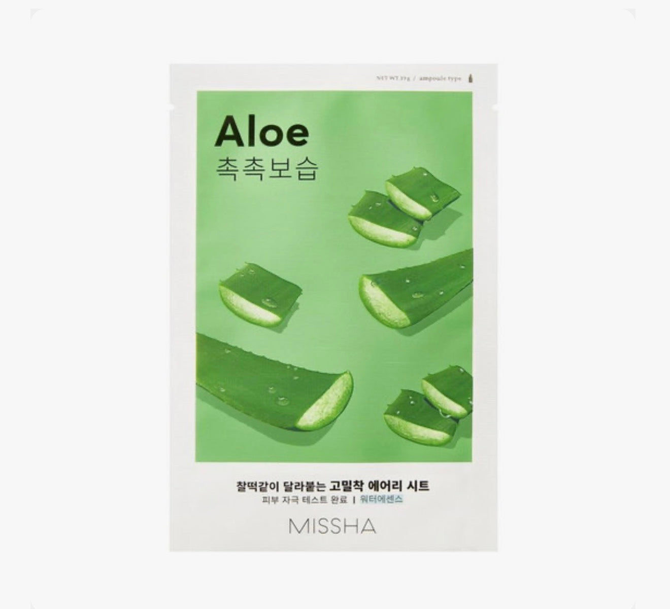 Missha - Airy Fit Aloe Sheet Mask, 19g