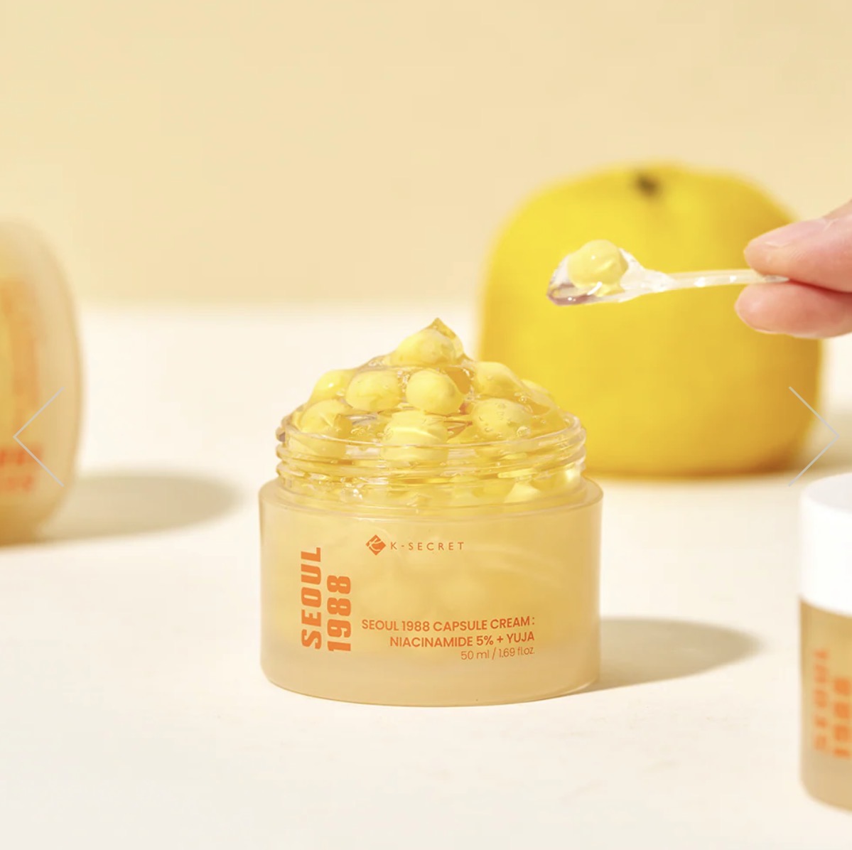 K-SECRET - Seoul 1988 Capsule Cream: Niacinamide 5% + Yuja, 50ml