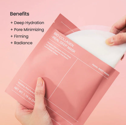 ✨[Biodance]Bio Collagen-Real Deep Mask 4 Sheets x 1.19 oz (34g)