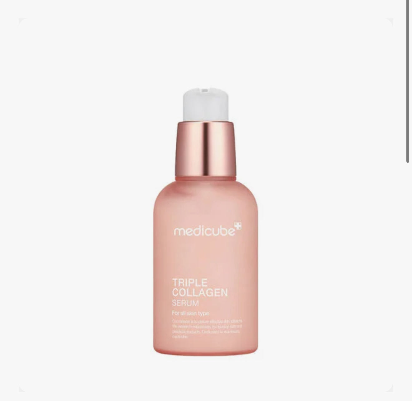 🤩[Medicube]Triple Collagen Serum 4.0, 55 ml
