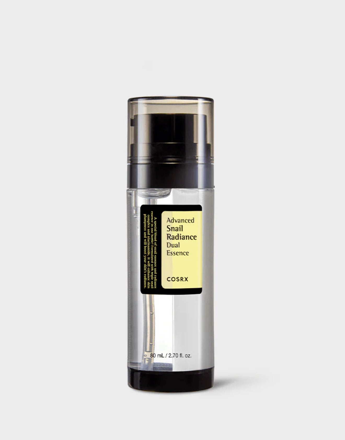 🐌[COSRX]Advanced Snail Radiance Dual Essence 80 ml