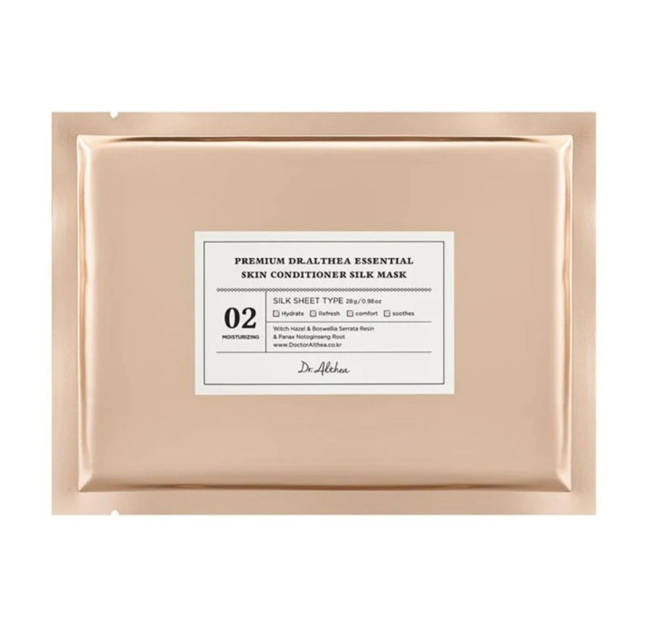 ✨Dr. Althea Essential Skin Conditioner Silk Mask – 1ea x 28g