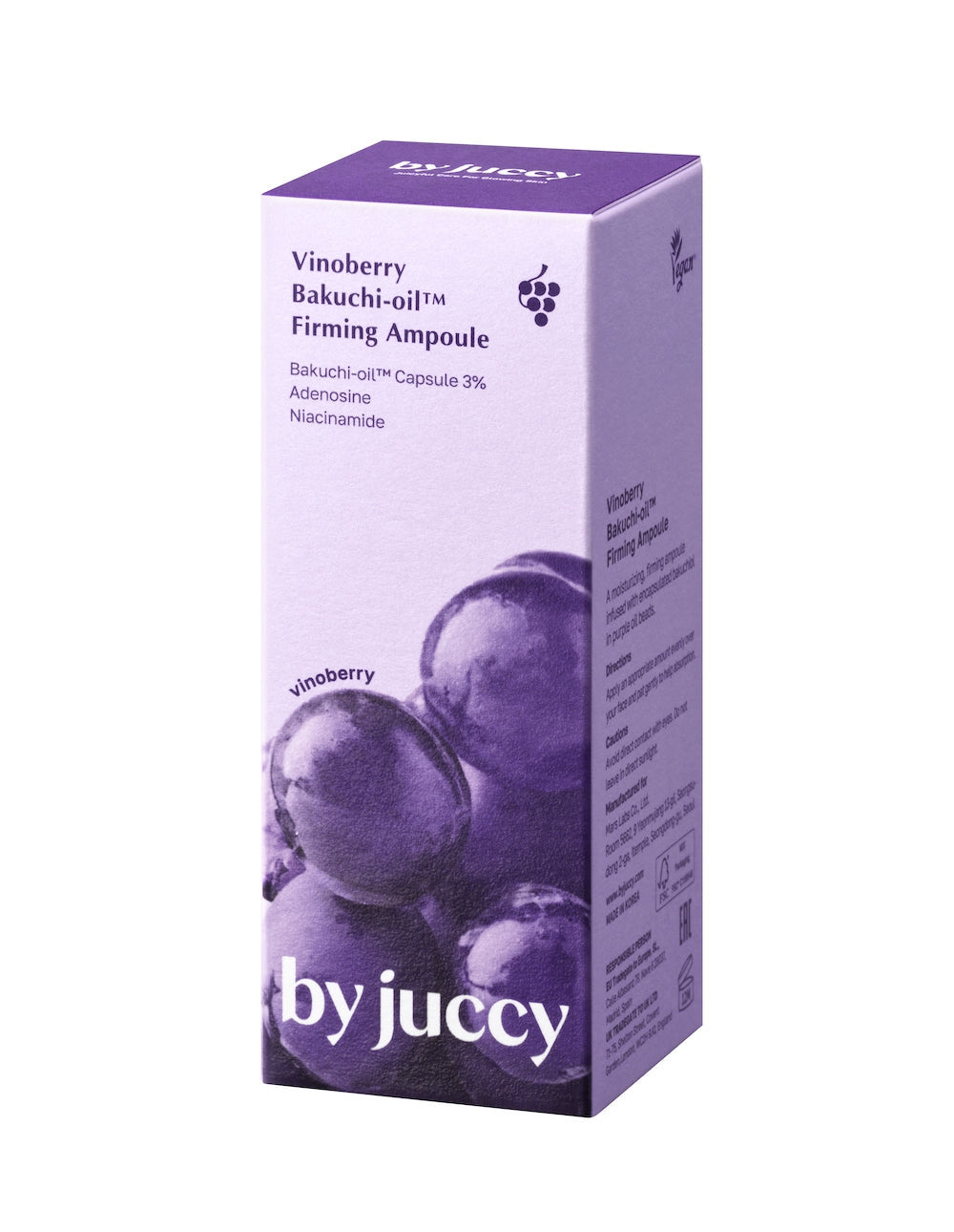 🍇 [By Juccy] Vinoberry Bakuchi Oil Firming Ampoule (30ml)