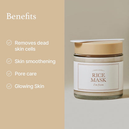 🍚[I’m From] Rice Mask – 30g