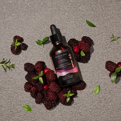 🖤 [Mary & May] Idebenone + Blackberry Complex Serum – 80ml
