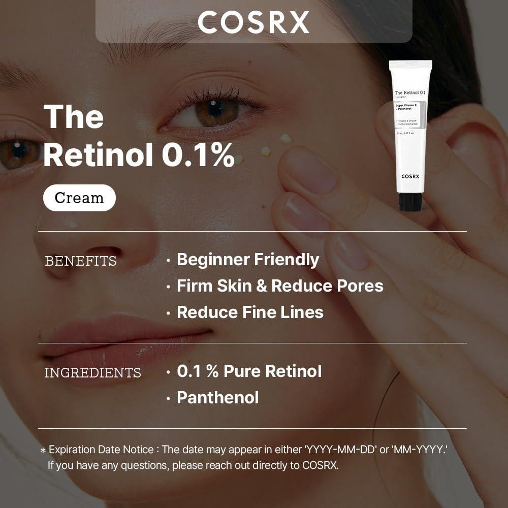 🪄[COSRX]The Retinol 0.1 Cream 20ml